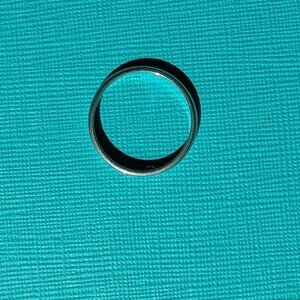 Tiffany & Co platinum 2mm band, size 6